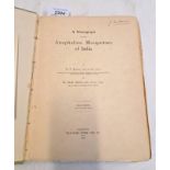 A MONOGRAPH OF THE ANOPHELINE MOSQUITOES OF INDIA BY S.P. JAMES AND W.