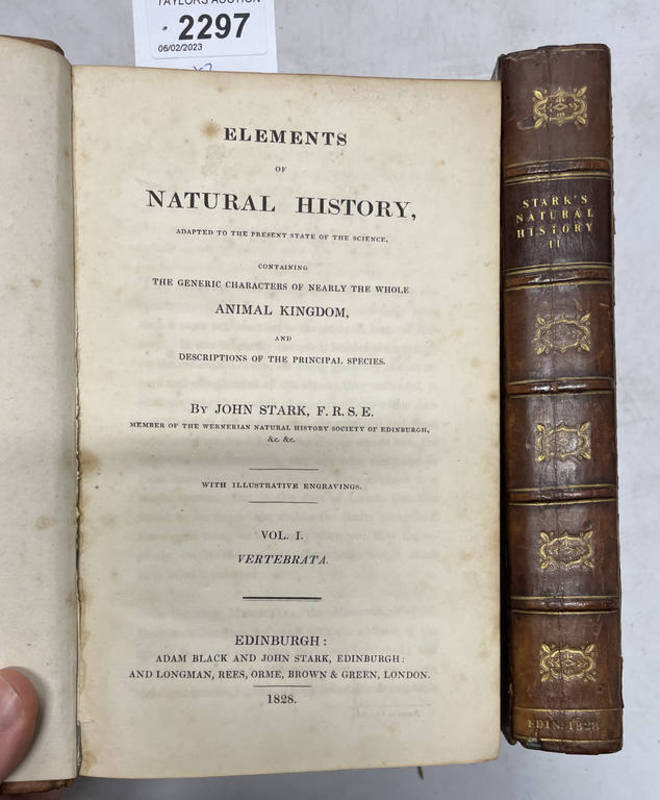 ELEMENTS OF NATURAL HISTORY, ADAPTED TO THE PRESENT STATE OF THE SCIENCE,