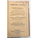 EACHDRAIDH A'PHRIONNSA NO BLIADHNA THEARLAICH BY IAIN MAC-CHOINNICH (JOHN MACKENZIE) - 1845