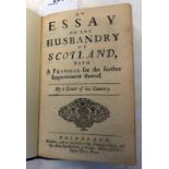 AN ESSAY ON THE HUSBANDRY OF SCOTLAND,