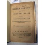 A DISSERTATION ON THE CHIEF OBSTACLES TO THE IMPROVEMENT OF LAND,