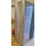 LIEBHERR FRIDGE FREEZER 200 CM TALL Condition Report: Sold as seen with no