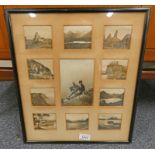 INTERESTING FRAMED PHOTOGRAPHS OF THE ISLE OF SKYE CIRCA 1920,