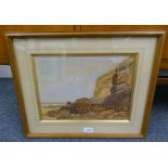 R MCGOWAN COVENTRY, SHORE AT AUCHMITHIE, SIGNED,