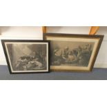 PAIR OF FRAMED PRINTS AFTER EDWIN LANDSEER,