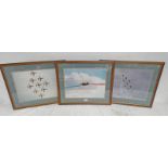 3 FRAMED PHOTOGRAPHS OF THE RED ARROWS