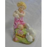 ROYAL WORCESTER FIGURE "MY FAVOURITE" MODELLED BY FG DOUGHTY 3014/2