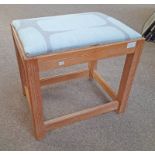 HEALS STYLE LIMED OAK STOOL FOR WYLIE & LOCHHEAD BY REPUTE,