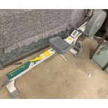 DELTA AIRMASTER ROWING MACHINE Condition Report: Some plastic fixtures have begun