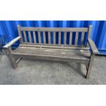 WOODEN GARDEN BENCH