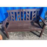 WOODEN GARDEN BENCH