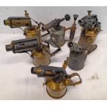 6 BLOW TORCHES TO INCLUDE BRITISH MONITOR,