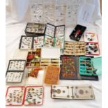 GOOD SELECTION OF VARIOUS FLY BOXES, MOST WITH CONTENTS OF FLIES,