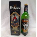 1 BOTTLE GLENFIDDICH PURE MALT WHISKY - 70CL, 40% VOL IN CLANS OF THE HIGHLANDS,