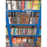 SELECTION OF VARIOUS DVD & BOX SETS OVER FOUR SHELVES