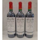 3 BOTTLES CHATEAU LA GORCE VINTAGE 2004 MEDOC