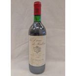 1 BOTTLE LA DAME DE MONTROSE (2ND WINE OF CHATEAU MONTROSE) - VINTAGE 1992