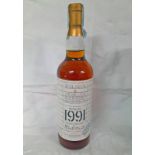 1 BOTTLE LINKWOOD 14 YEAR OLD SINGLE MALT WHISKY, DISTILLED 1991, WILSON & MORGAN BOTTLING - 70CL,