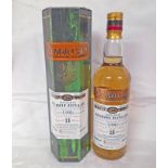 1 BOTTLE ROSEBANK 15 YEAR OLD SINGLE MALT WHISKY, DISTILLED 1990 , OLD MALT CASK BOTTLING - 700ML,