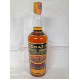 1 BOTTLE TOMATIN 5 YEAR OLD FINE OLD HIGHLAND MALT WHISKY - 75CL,