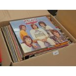 SELECTION OF VARIOUS VINYL RECORDS INCLUDING ARTISTS SUCH AS THE BAY CITY ROLLERS, U2,