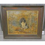 G L WHELOTON A SUCCESSFUL HUNT SIGNED FRAMED OIL PAINTING 38 X 48 CM