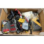 SELECTION OF TOOLS TO INCLUDE SCREW DRIVERS, XTREME CORDLESS SCREWDRIVER,