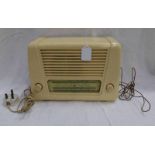 CREAM BAKELITE FERGUSSON MODEL 208UL WIRELESS RECEIVER