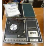 SANYO 4-IN-1 STEREO MUSIC SYSTEM WITH INSTRUCTIONS Condition Report: This item takes