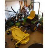 JOHN DEERE F1145 PETROL RIDE ON LAWNMOWER