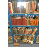 4 SHELVES OF BOOKS, ETC INCLUDING SOVIET RUSSIA TODAY 1927,