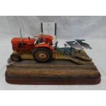 BORDER FINE ARTS REVERSIBLE PLOUGHING Condition Report: Exhaust comes off and has