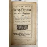DIFFICILES NUGAE: OR, OBSERVATIONS TOUCHING THE TORRICELLIAN EXPERIMENT,