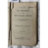 AN ACCOUNT OF THE SETTLEMENTS OF THE NEW ZEALAND COMPANY,