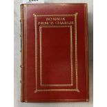BONNIE PRINCE CHARLIE, A BIOGRAPHY OF THE YOUNG PRETENDER BY DONALD BARR CHIDSEY,