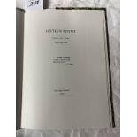 SIXTEEN POEMS WRITTEN 1942 - 1945 BY GEORGE SIMS, PRINTED AT THE TRAGARA PRESS,