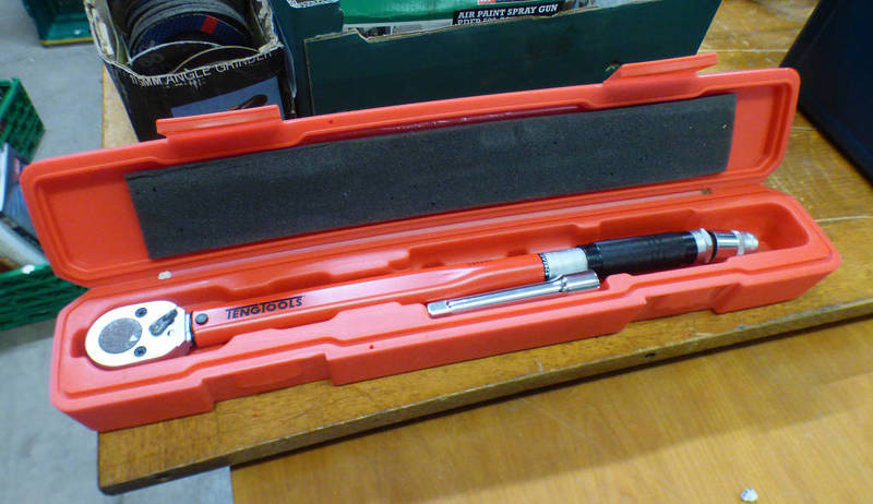 TENGTOOLS 1292AG-EP 40-210NM TORQUE WRENCH IN FITTED CASE