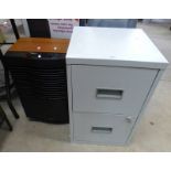 METAL 2 DRAWER FILING CHEST 66CM TALL & HOME DRY 660 DEHUMIDIFIER