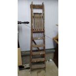 WOODEN STEP LADDER