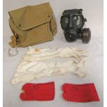 BRITISH GAS MASK IN CARRY CASE (AF)