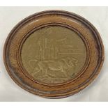 WW1 DEATH PENNY TO A WILLIAM DUFF IN AN OAK FRAME