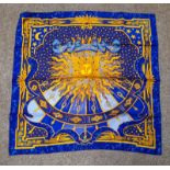 HERMES CARPE DIEM SILK SCARF - 88 X 88 CM,