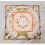 HERMES CHAQUE RENCOUTRE EST UNIQUE SILK SCARF - 89 X 89 CM,