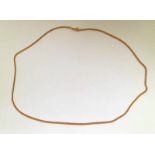 9CT ROSE GOLD CHAIN NECKLACE - 47CM LONG,