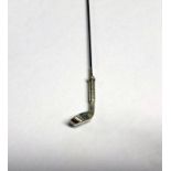 SILVER GOLF CLUB HAT PIN BY ADIE & LOVEKIN LTD,