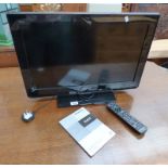 PANASONIC 24" TELEVISION WITH REMOTE AND BOOKLET