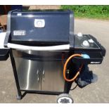 WEBER GAS BBQ WITH COVER