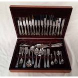 CASED SET OF VINERS CUTLERY Condition Report: No label.
