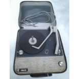 PORTABLE PHILLIPS RECORD PLAYER,