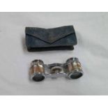 PAIR OF MOTHER OF PEARL CASED OPERA GLASSES